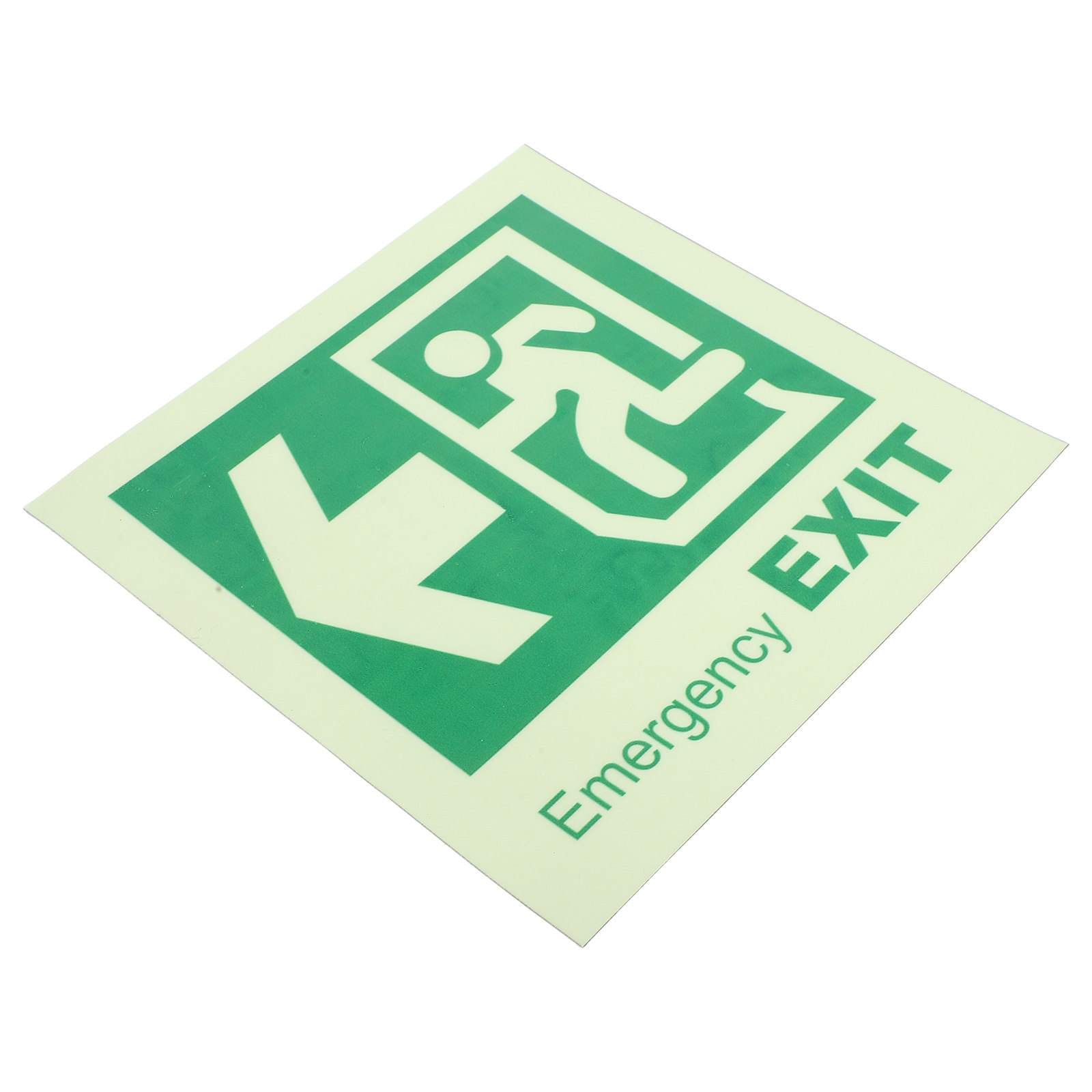 Self Adhesive Luminous Emergen - огляд і ціна Emergency Exit Sign