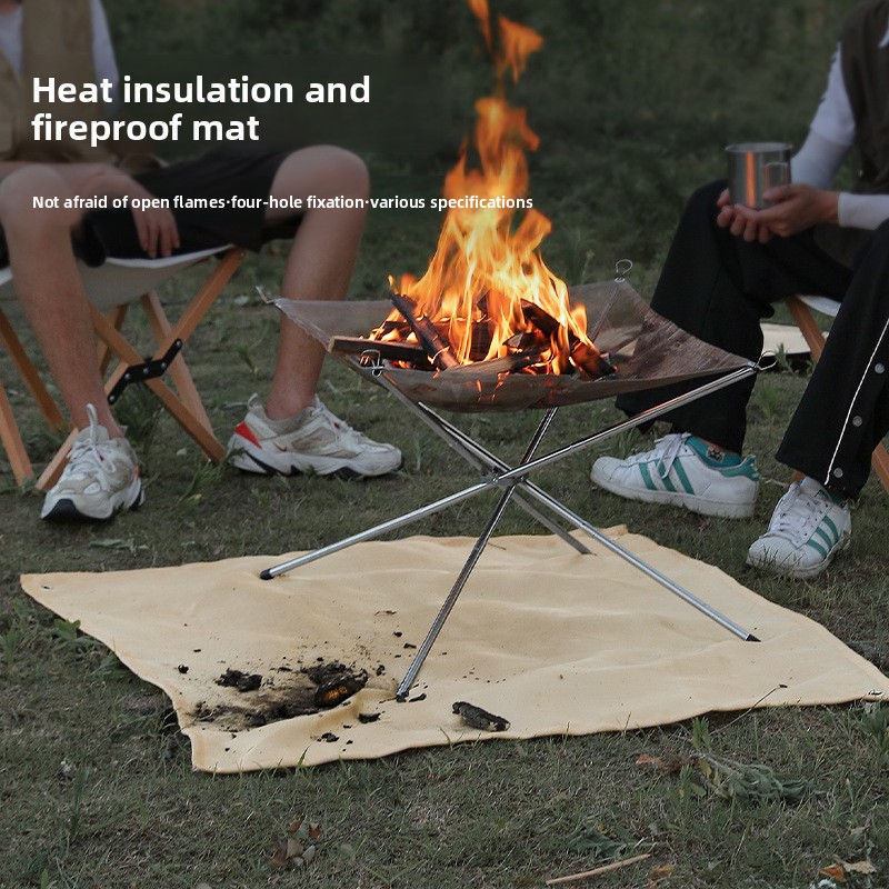Outdoor Camping Fireproof Clot - огляд і ціна Fire Blanket Kitchen