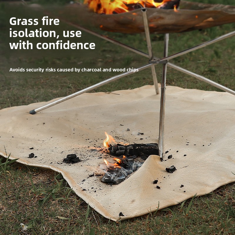 Outdoor Camping Fireproof Clot - огляд і ціна Fire Blanket Kitchen